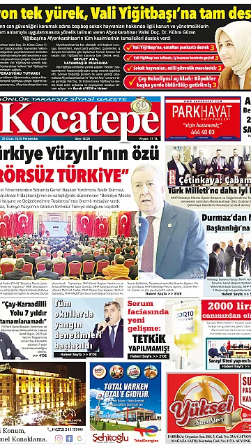 E-Gazete - Tarih: 30 Ocak 2025