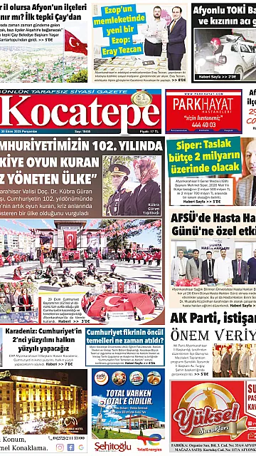 E-Gazete - Tarih: 30 Ekim 2025