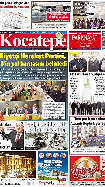 E-Gazete - Tarih: 30 Aralık 2024