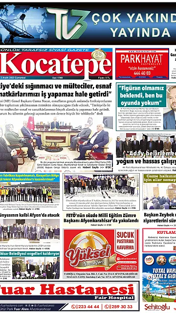 E-Gazete - Tarih: 02 Aralık 2023