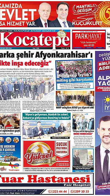 E-Gazete - Tarih: 26 Mart 2024