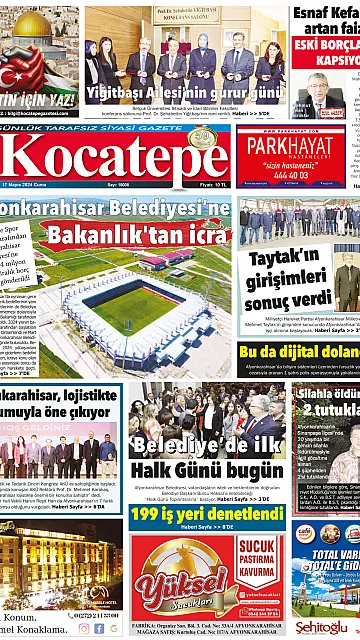 E-Gazete - Tarih: 17 Mayıs 2024