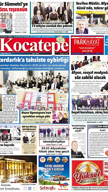 E-Gazete - Tarih: 04 Mart 2025