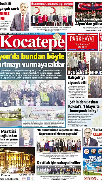 E-Gazete - Tarih: 03 Mayıs 2025