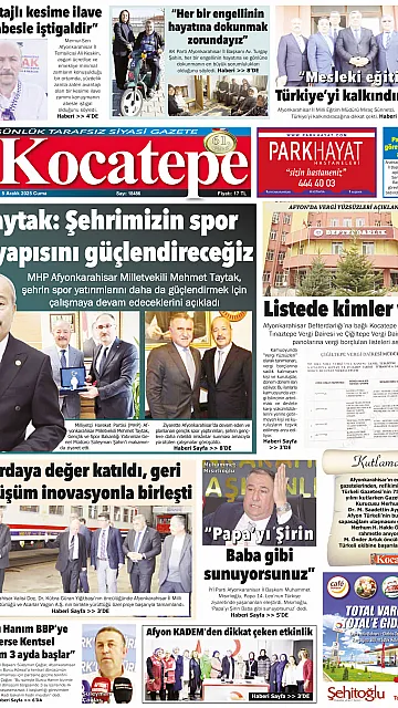 E-Gazete - Tarih: 05 Aralık 2025