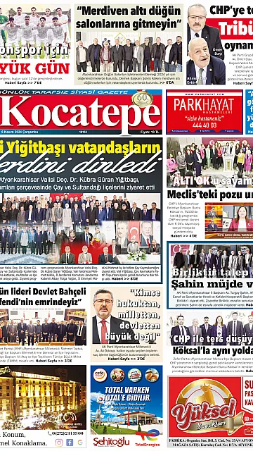 E-Gazete - Tarih: 06 Kasım 2024