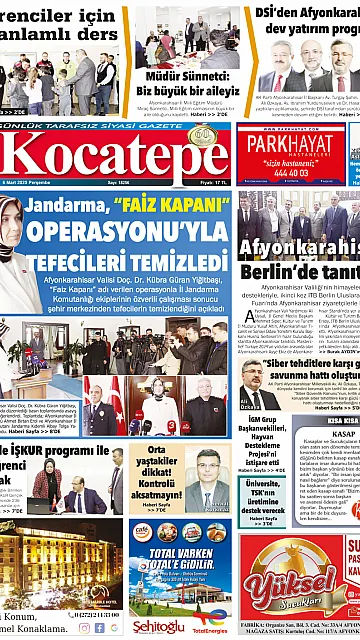 E-Gazete - Tarih: 06 Mart 2025