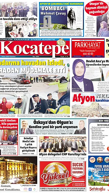 E-Gazete - Tarih: 07 Nisan 2025