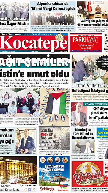 E-Gazete - Tarih: 08 Ekim 2025