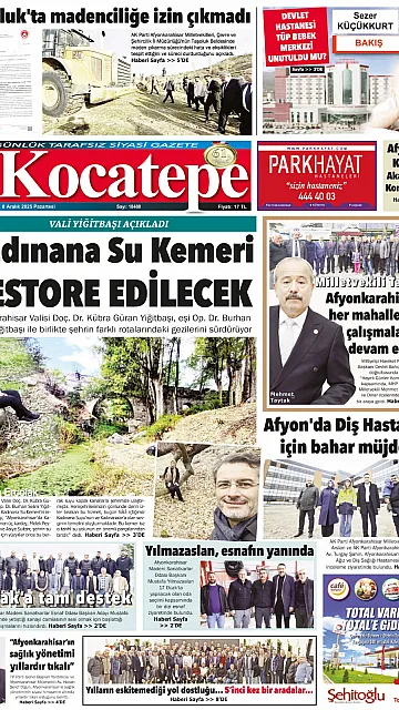 E-Gazete - Tarih: 08 Aralık 2025