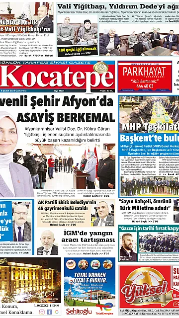 E-Gazete - Tarih: 08 Şubat 2025