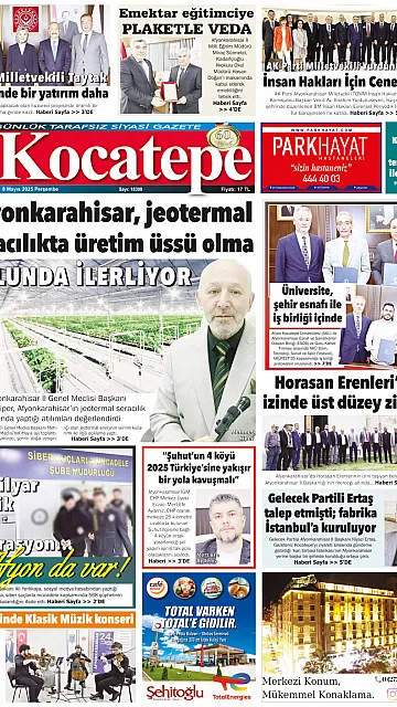 E-Gazete - Tarih: 08 Mayıs 2025