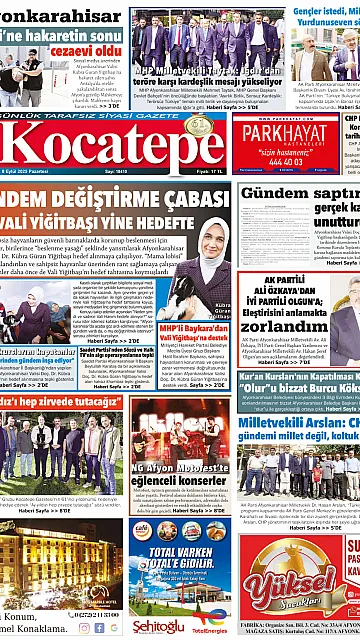 E-Gazete - Tarih: 08 Eylül 2025