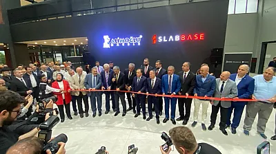 Afyon'da Dev Yatırım! Alimoğlu Marble'ın Yeni Slabbase Fabrikası Görkemli Törenle Açıldı