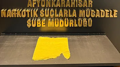 Afyon'da Dikkat Çeken Uyuşturucu Operasyonu
