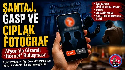 Afyon'da Gizemli 'Hornet' Buluşması!