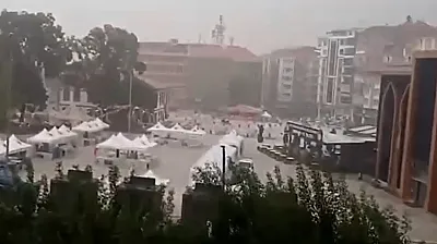 Afyon'da Yollar Nehre Döndü! İşte Vatandaşların Çektiği O Görüntüler