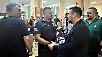 AK Parti İl Başkanı Kavak'tan Hastane'de Acil Servis Ziyareti