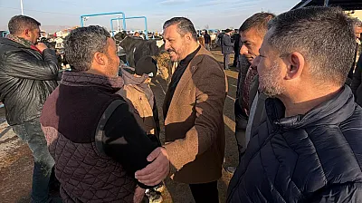 Anahtar Parti, Hayvan Pazarı'nda Sorunları Dinledi