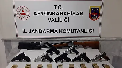 Jandarmadan Ruhsatsız Silah Operasyonu