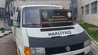 Kent Merkezinde Çalınan Kamyonet İlçede Bulundu