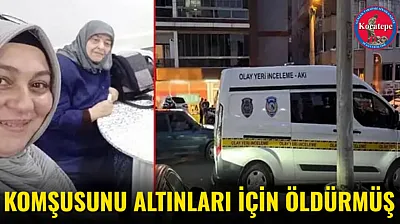 Komşusunu Altınları İçin Öldürmüş