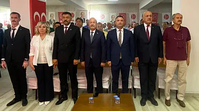 MHP Afyon'da Bayrak Değişimi! Danaoğlu'ndan Dikkat Çeken Mesaj