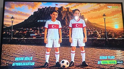 Milli Takım'ın Tanıtımında Afyon Gururu