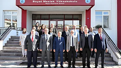 Rektör Karakaş, 2 MYO'da İncelemelerde Bulundu