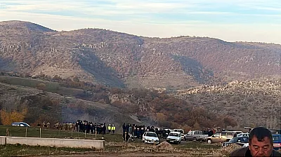 Taşoluk Halkından Şafakta Maden Eylemi