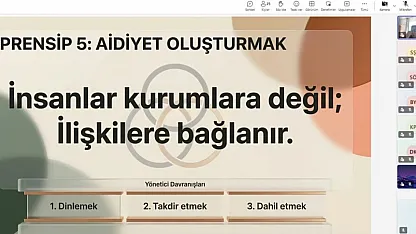 AFSÜ Akademisyenleri Z Kuşağını Anlamak İçin Eğitime Katıldı