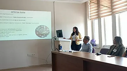AFSÜ'de Kalite Kültürü Yaygınlaştırılıyor