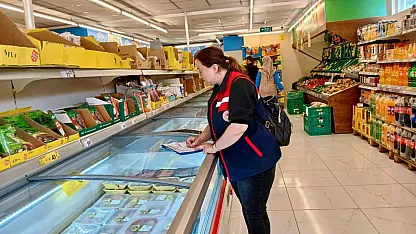 Afyon'da Market Fiyatları Yerinde İncelendi