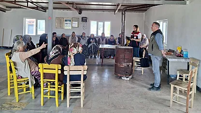 Bayat'ta Kadın Çiftçilere Kritik Bilgiler