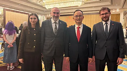 Genel Başkan Beşer, Çin'in Ankara Büyükelçiliği Resepsiyonuna Katıldı