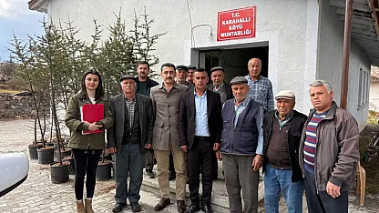 Şuhut'ta Çiftçi Eğitim Toplantısı Yapıldı