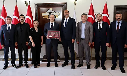 TÜRKAV'dan Vali Aktaş'a Ziyaret