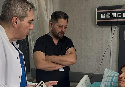 Afyon'da Ameliyatsız Beyin Anevrizması Tedavi Edildi