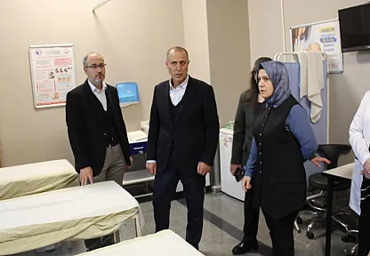 Afyon Devlet Hastanesi'nde NST Ve Yeni Kan Alma Alanı Açıldı