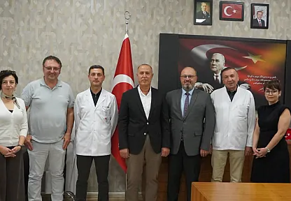 Afyon Devlet Hastanesi'nin Organ Bağışı Çalışmalarına Bölge Merkezinden Övgü