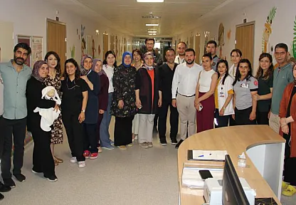Afyonkarahisar Devlet Hastanesinde Pembe ve Mavi Kod Tatbikatı
