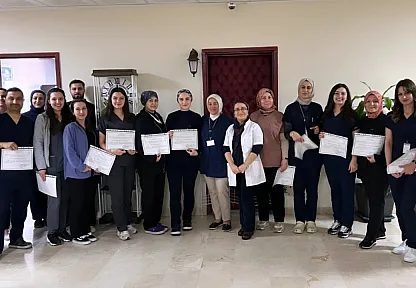 Kütahya'da 'Yoğun Bakım Hemşireliği Sertifikalı Eğitim' Programı