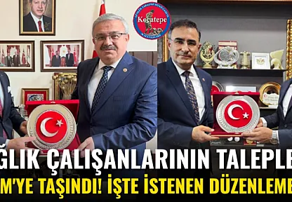 Sağlık Çalışanlarının Talepleri TBMM'ye Taşındı! İşte İstenen Düzenlemeler