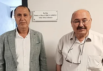 Sağlık Hizmetlerine Katkıya Plaketle Teşekkür Edildi
