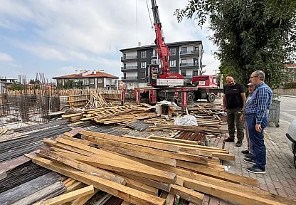 Sağlık Müdürü Hafta Sonu Sağlık Yatırımlarını Yerinde İnceledi