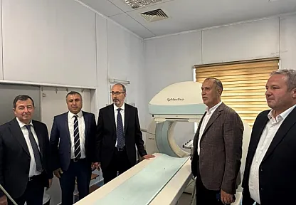 Sağlık Müdürü, Sağlıkta Tek Çatı İnşaat Alanını Gezdi