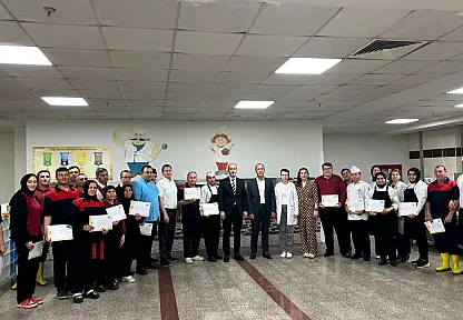 Sağlık Yöneticilerinden Hastane Mutfak Çalışanlarına Özel Ziyaret