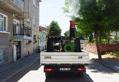 Tepebaşı Haşerelere Karşı Sahada