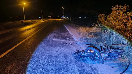 17 Yaşındaki Motosiklet Sürücüsü Kazada Hayatını Kaybetti