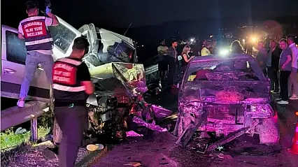 3 Araç Birbirine Girdi, 1 Ölü, 5 Yaralı